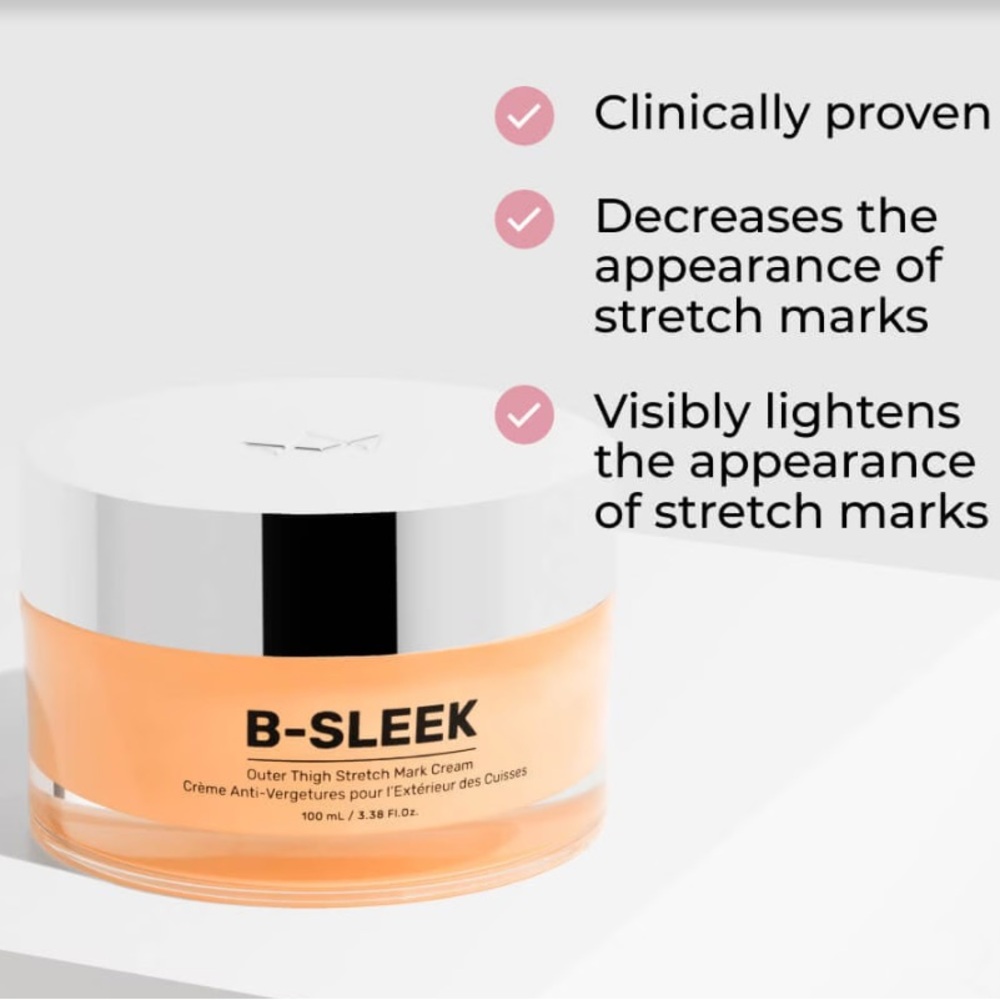 MAELYS B-Sleek B-SLEEK Outer Thigh Stretch Mark Cream 3.38oz NIB Sealed $49
